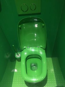 Groene wc